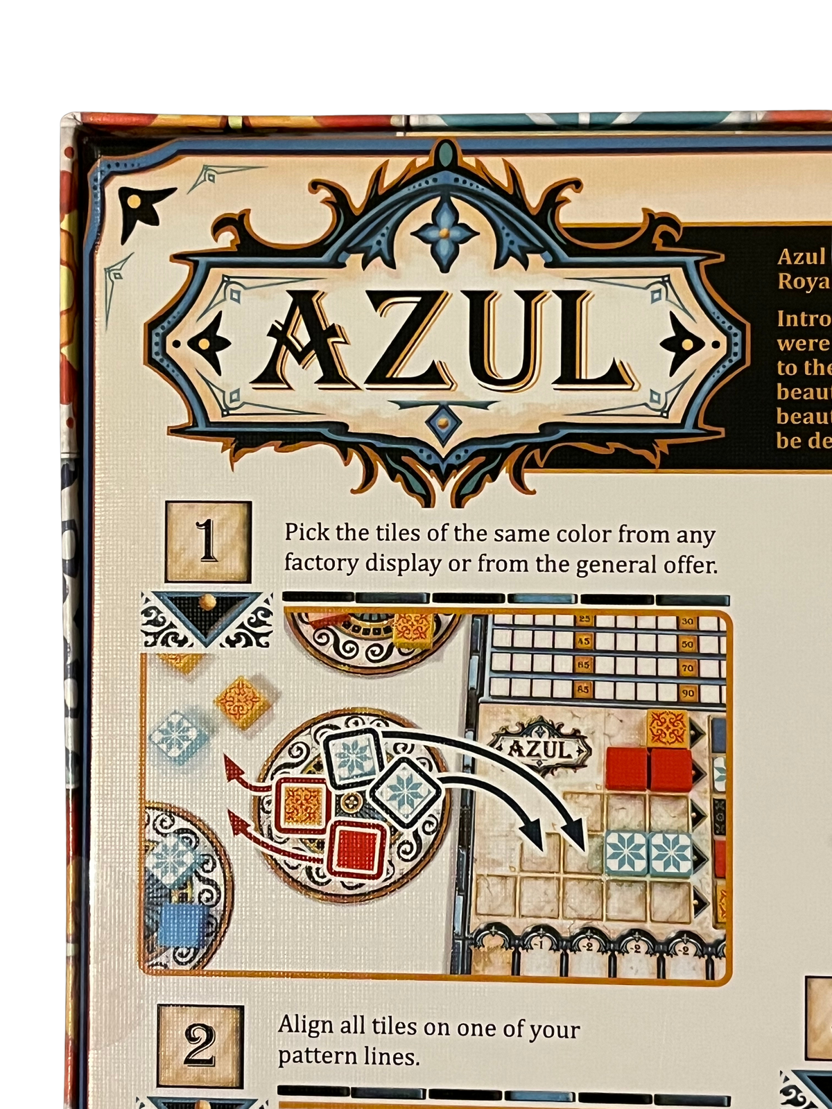 Azul game components
