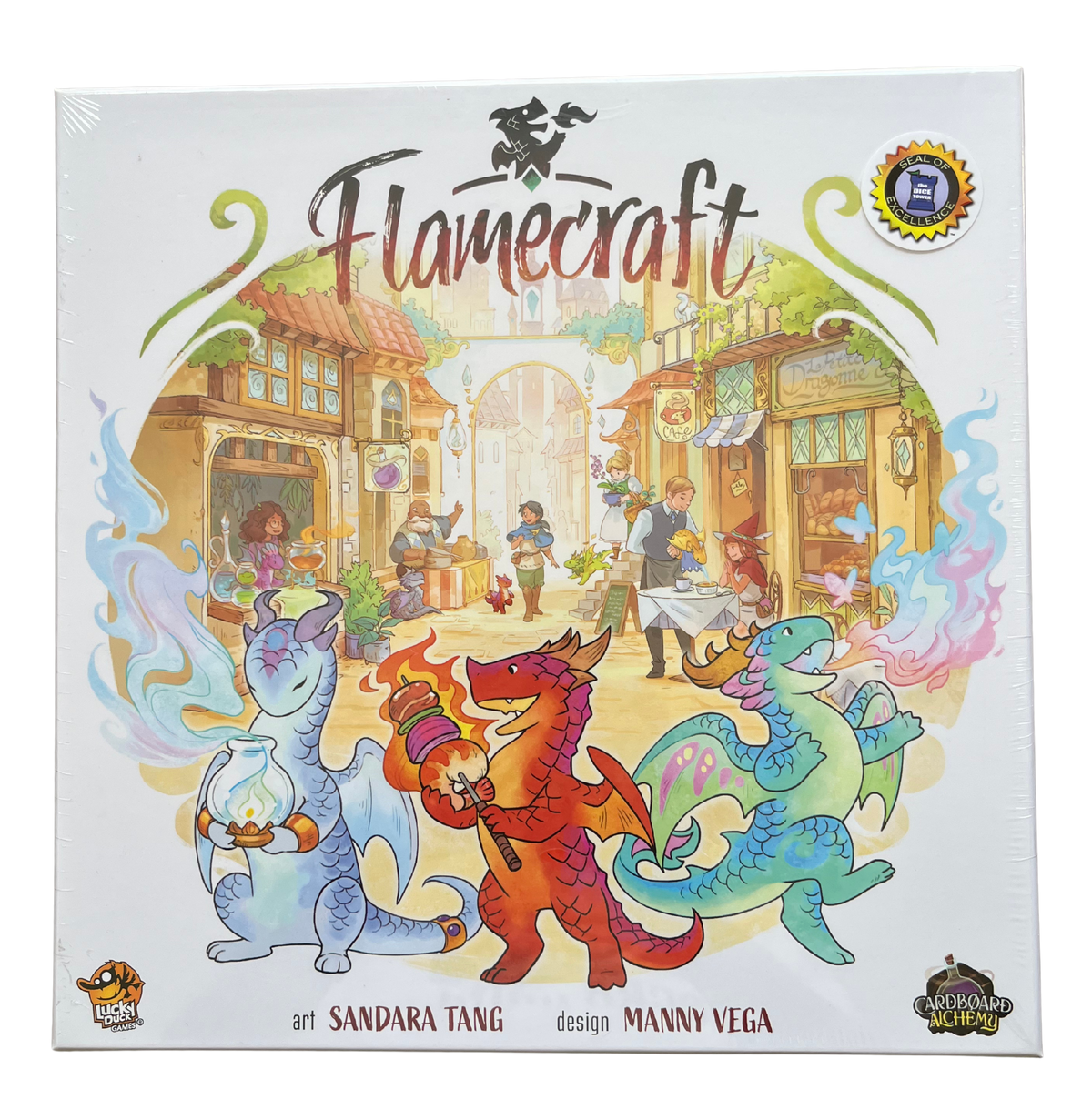 Flamecraft board game box