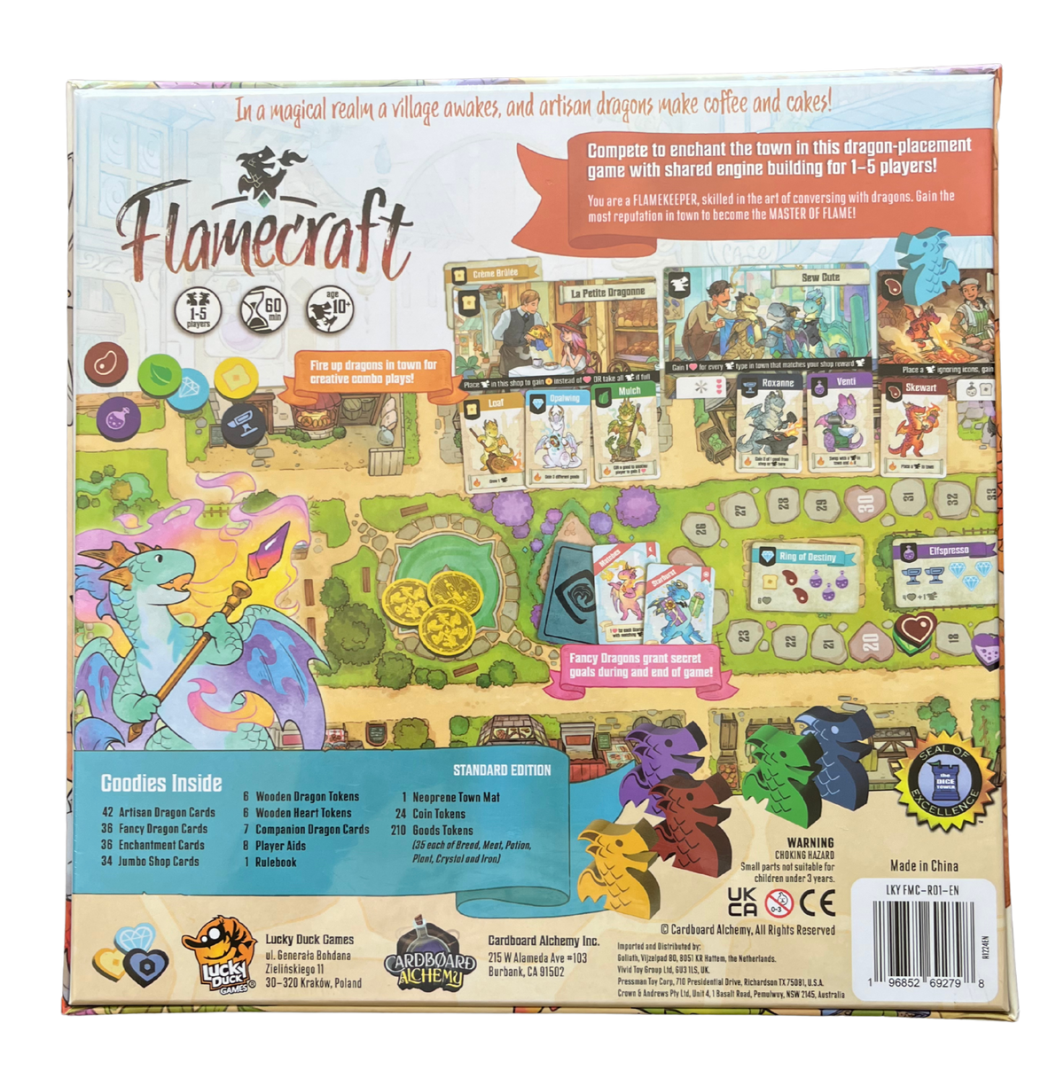 Flamecraft game components